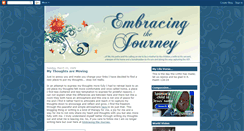 Desktop Screenshot of embracingthejourneyexperiencingthejoy.blogspot.com