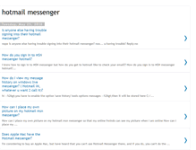 Tablet Screenshot of hotmail-messenger5.blogspot.com