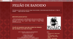 Desktop Screenshot of feijaodebandido.blogspot.com