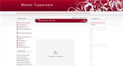 Desktop Screenshot of mamantupperware.blogspot.com
