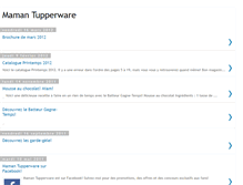 Tablet Screenshot of mamantupperware.blogspot.com