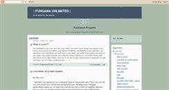 Desktop Screenshot of fungama.blogspot.com