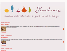Tablet Screenshot of kamelenvoer.blogspot.com