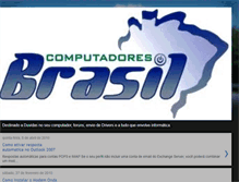 Tablet Screenshot of compubrasil.blogspot.com