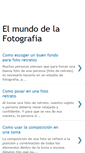 Mobile Screenshot of mundo-fotografico.blogspot.com