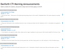 Tablet Screenshot of dctiannouncements.blogspot.com