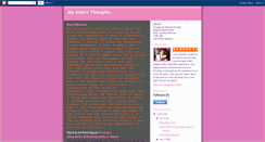 Desktop Screenshot of myinternthoughts.blogspot.com