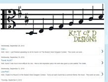 Tablet Screenshot of keyofddesigns.blogspot.com