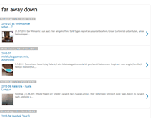 Tablet Screenshot of farawaydown.blogspot.com