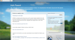 Desktop Screenshot of irishparent.blogspot.com