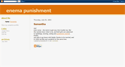 Desktop Screenshot of enema-punishment5793.blogspot.com