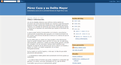 Desktop Screenshot of delitomayor.blogspot.com