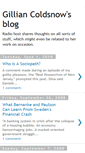 Mobile Screenshot of gcoldsnow.blogspot.com