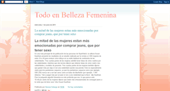 Desktop Screenshot of bellezafemeninaprofesional.blogspot.com