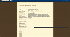 Desktop Screenshot of kaulkin-ginsbergreport.blogspot.com
