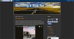 Desktop Screenshot of buildingaboxfortime.blogspot.com