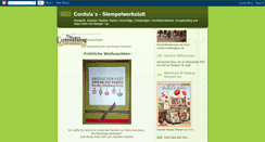 Desktop Screenshot of cordulasstempelwerkstatt.blogspot.com