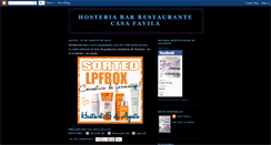 Desktop Screenshot of casafavila.blogspot.com