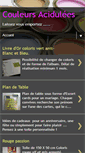 Mobile Screenshot of couleurs-acidulees.blogspot.com