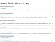 Tablet Screenshot of banditshockey.blogspot.com