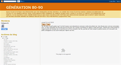 Desktop Screenshot of generation-80-90.blogspot.com