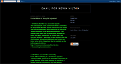 Desktop Screenshot of emailforkevinhilton.blogspot.com