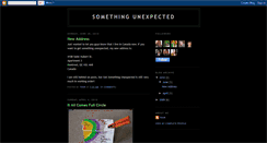 Desktop Screenshot of getsomethingunexpected.blogspot.com