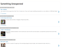 Tablet Screenshot of getsomethingunexpected.blogspot.com