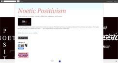 Desktop Screenshot of noeticpositivism.blogspot.com