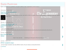 Tablet Screenshot of noeticpositivism.blogspot.com