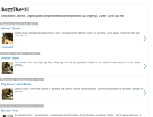Tablet Screenshot of buzzthehill.blogspot.com
