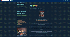 Desktop Screenshot of newdealersblog.blogspot.com