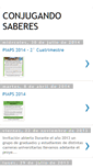 Mobile Screenshot of conjugandosaberes.blogspot.com