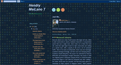 Desktop Screenshot of hendrymeilano87.blogspot.com