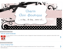 Tablet Screenshot of charm-chic-boutique.blogspot.com