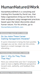 Mobile Screenshot of humannatureatwork.blogspot.com