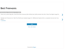 Tablet Screenshot of bestfreewares.blogspot.com