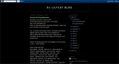 Desktop Screenshot of djlilycat.blogspot.com