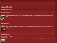 Tablet Screenshot of dixondevils.blogspot.com