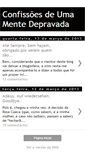Mobile Screenshot of mentedepravada.blogspot.com