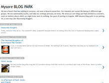 Tablet Screenshot of mysoreblogpark.blogspot.com