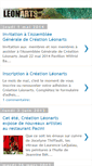 Mobile Screenshot of creationleonarts.blogspot.com