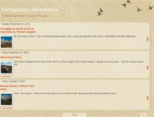 Tablet Screenshot of livingstoneadventures.blogspot.com