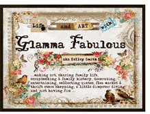 Tablet Screenshot of lifeandartwithglammafabulous.blogspot.com