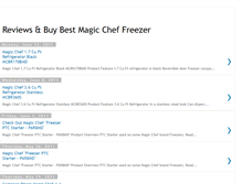 Tablet Screenshot of magiccheffreezer.blogspot.com