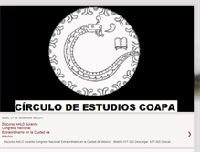 Tablet Screenshot of circulodeestudioscoapa.blogspot.com