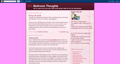 Desktop Screenshot of bedroom-thoughts.blogspot.com