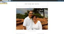 Desktop Screenshot of fitformyboys.blogspot.com