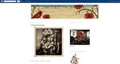 Desktop Screenshot of christmasfortheheart.blogspot.com