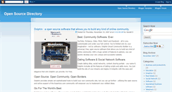 Desktop Screenshot of opensourcedirectory.blogspot.com
